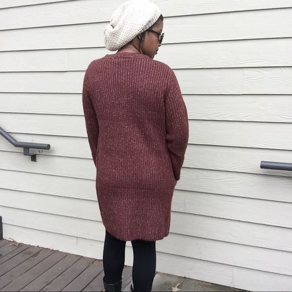 Oatmeal Cream Waffle Knit Slouch Beanie Hat - Picture 7 of 7